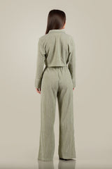 MIA-Textured Comfort Co-Ord Set