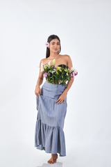 MOLLY- FRONT SLIT SKIRT