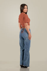 Kathy- Rustic Charm Crop Top
