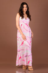 ANNA-Wave Maxi Dress