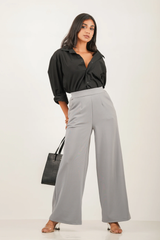 Orelia High Waist Wide Leg Pant