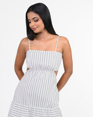 ELARA-BACK OPEN MAXI DRESS