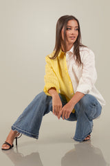 MIANMA-Half & Hue Oversized Shirt