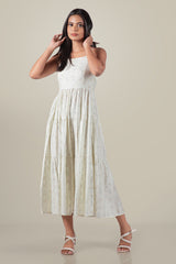 OPELLA -Tiered Floral  Maxi Dress