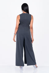 Tie-Waist Jumpsuit