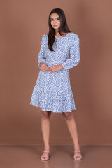 MILA-Printed Mini Dress
