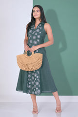 LIYAH-Bloom Midi Dress