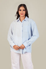 MIANMA-Half & Hue Oversized Shirt