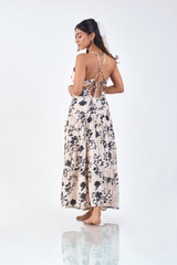 SKY - BACKLESS MIDI DRESS