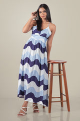 KENNY-Breeze Strappy Maxi Dress