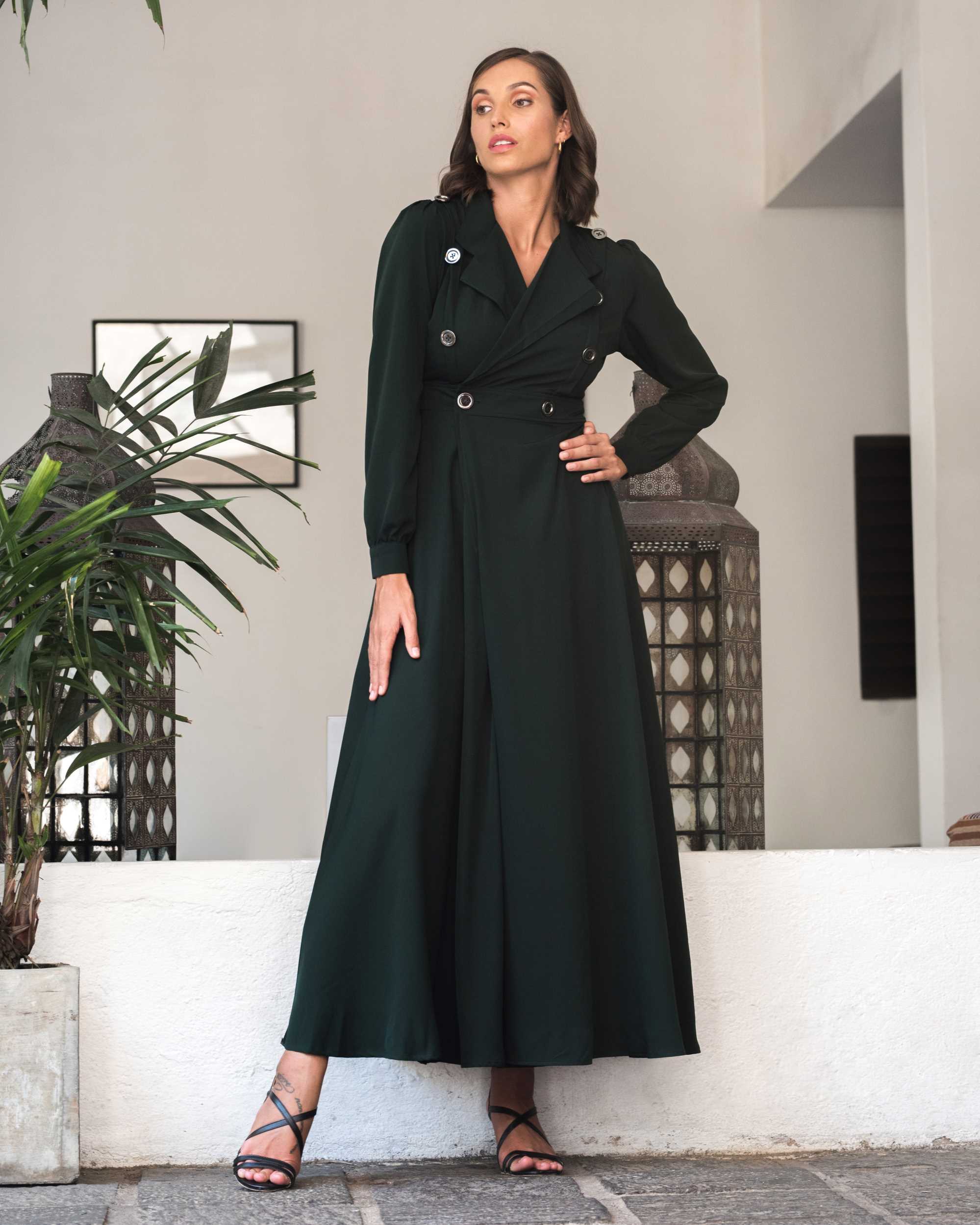 Zoya Detailed Modest Dress – Slay Global
