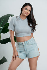 PIPER - HIGH NECK CROPTOP