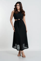 ROSIE -FRONT CUTOUT DRESS
