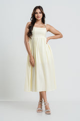 ELLE - STRAP MIDI DRESS