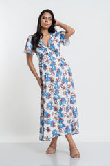 PHONIEX - BACK CUT-OUT MAXI DRESS