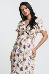 PHONIEX - BACK CUT-OUT MAXI DRESS