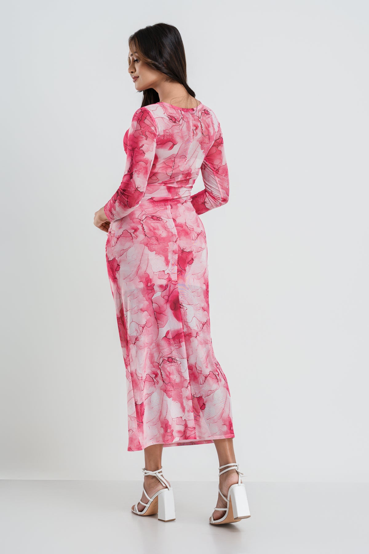 SCARLET - FRONT KNOT DRESS