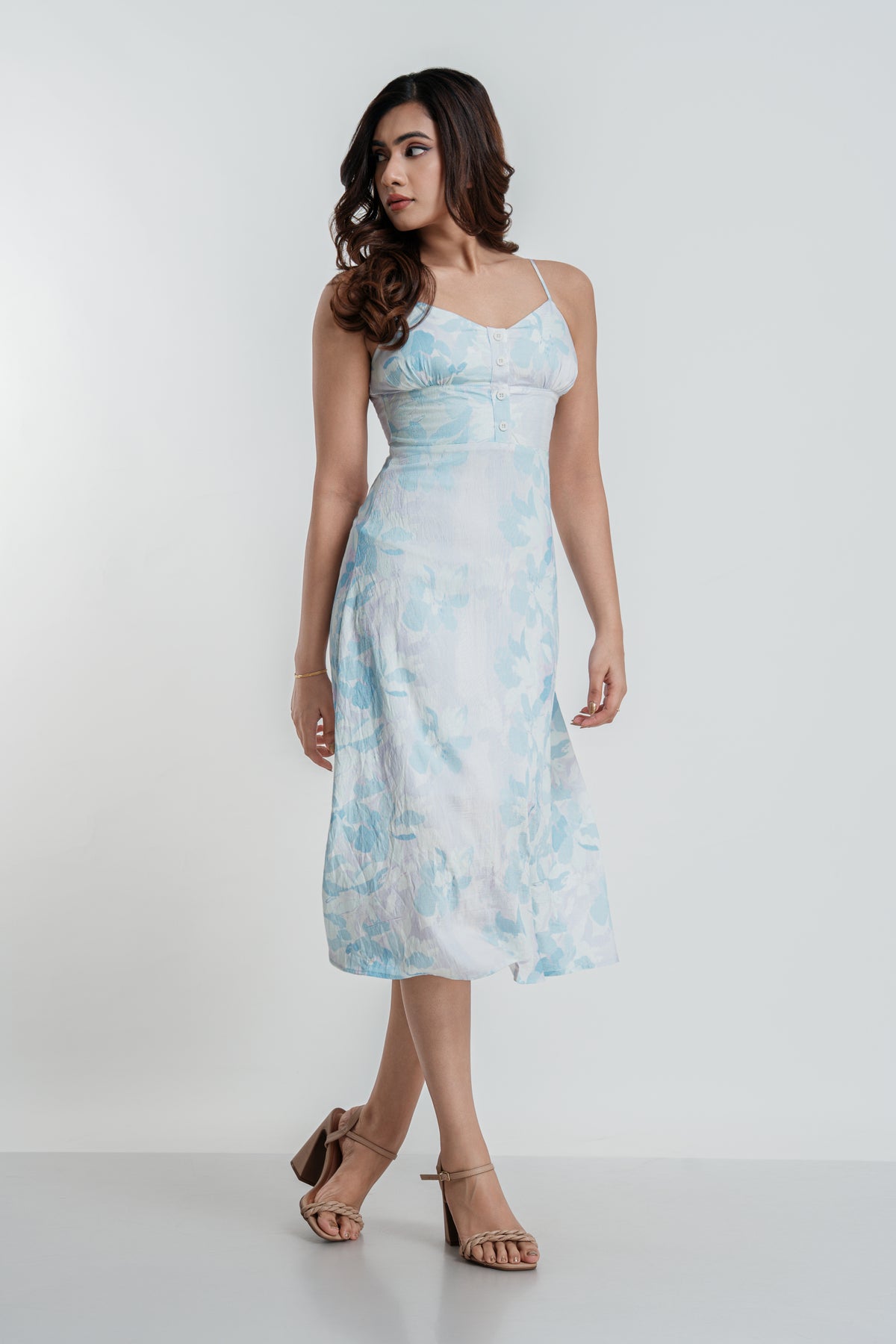 ZARIA - FRONT BUTTONED DRESS