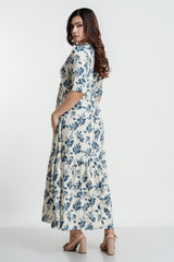 BELLE - V NECKLINE DRESS