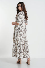 BELLE - V NECKLINE DRESS