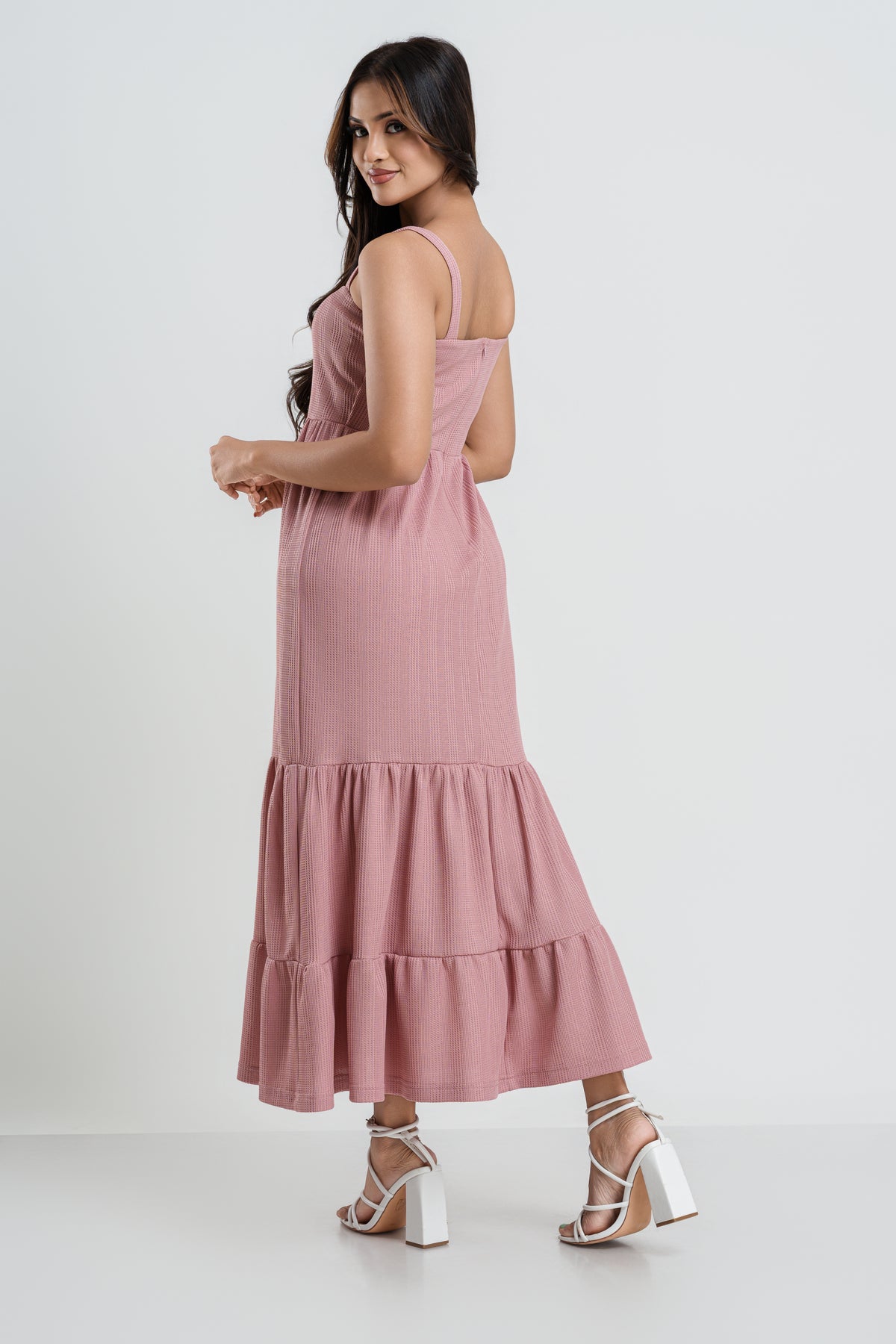 ARIA- TIERED MAXI DRESS