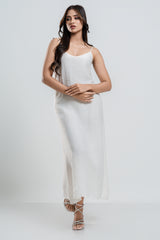 LERRY - BACK LACE CUTOUT DRESS