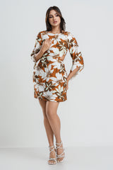 JUNE - BACK TIEUP MINI DRESS