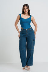 MAPLE - STRAP CORSET TOP