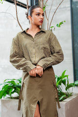 OVERSIZED STRIPE SHIRT