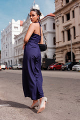 HALTER NECK JUMPSUIT