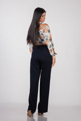 STELLA-Flora Off-Shoulder Top