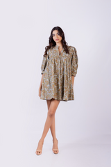 Floral Printed Baby Doll dress