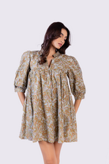 Floral Printed Baby Doll dress