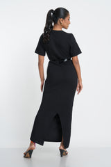 WYETTA- CONTRAST MAXI DRESS
