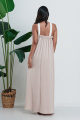 REBECA - CROSS NECKLINE DRESS