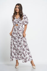 Cora- FRONT CUTOUT DRESS