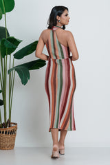 ZUZI - HALTER TWISTED DRESS
