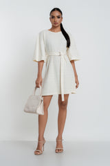 JERRY - BELTED MINI DRESS