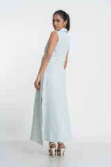 OPERA- FRONT TIE UP MAXI DRESS