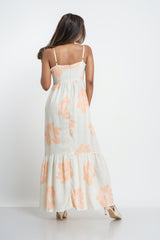 AMINA-TIERED DRESS