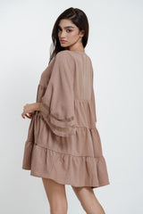 Aria Lace sleeve Dress