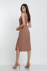 Liana Side slight Midi Dress