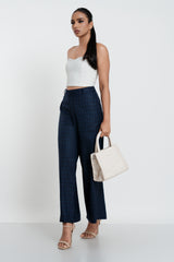 IVY - CHECK OFFICE PANT