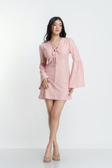 Liana front tie up dress