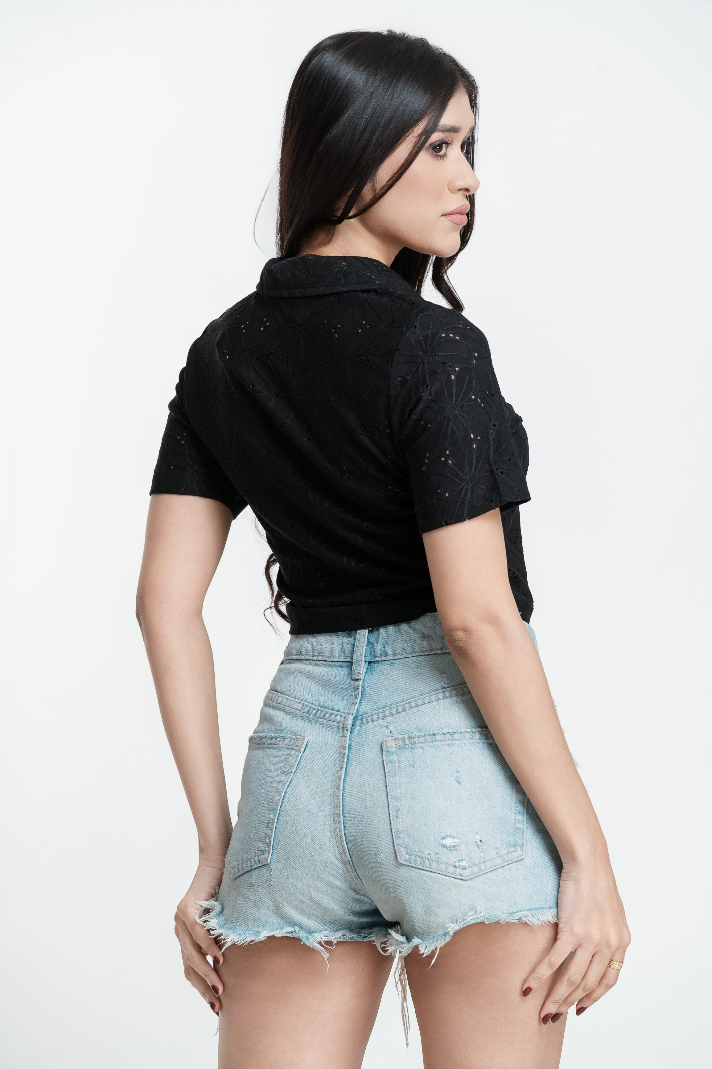 ORENA V-NECK TOP