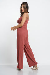 DAHILA-FRONT TIE UP JUMPSUIT
