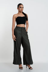 IVY - CHECK OFFICE PANT