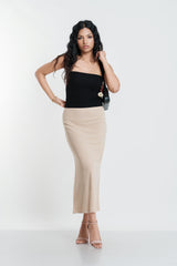 Fiona Side-Tie Midi Skirt