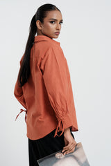 TABU - SLEEVE TIE UP SHIRT