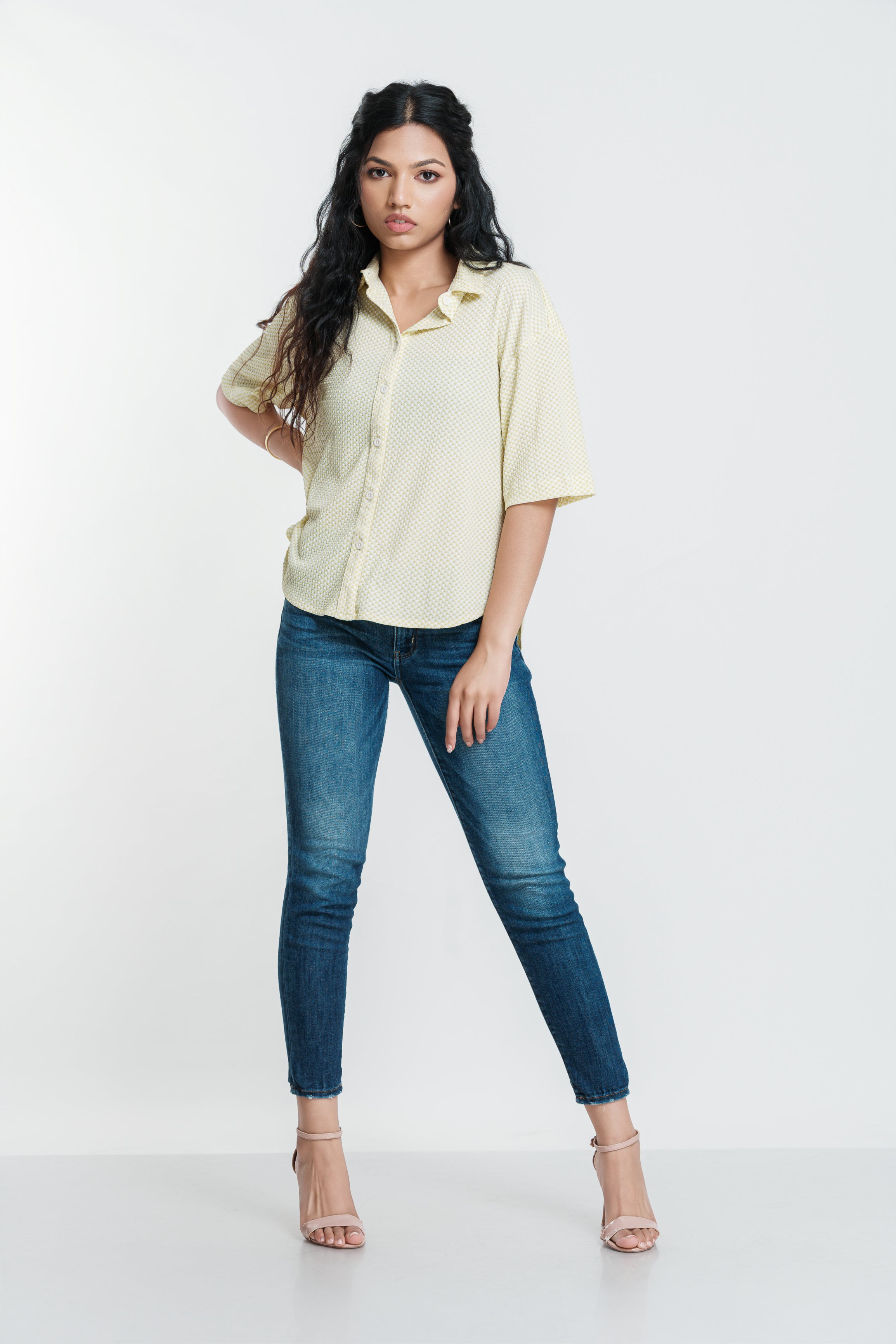 Tiffi Button-Up Shirt